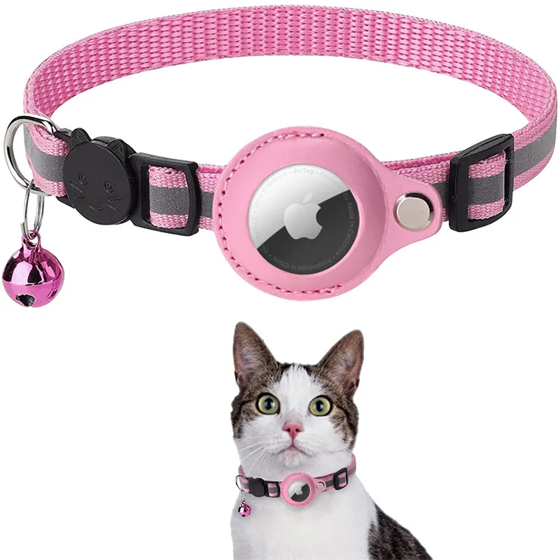 Basiskissen mit Airtag-Halter Halsbänder für Katzen